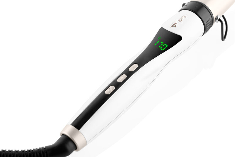 ETA | Fenité Curling Iron | ETA832790000 | Ceramic heating system | Barrel diameter 19.25 x 33 mm | Temperature (max) 210 °C | Number of heating levels 9 | Display No display | 56 W | White - Image 3