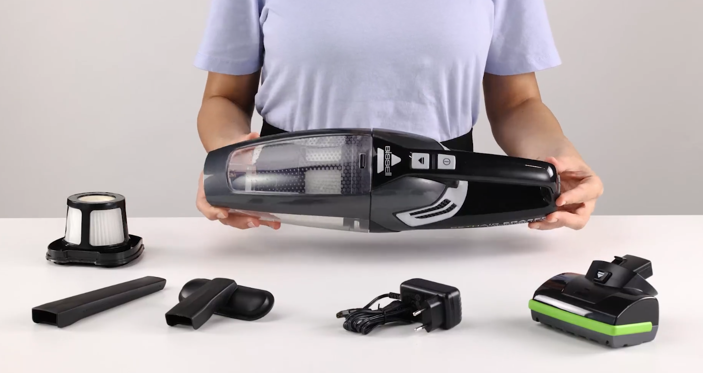 Bissell | Pet Hair Eraser | 2278N | Cordless operating | Handheld | 14.4 V | Grey | Warranty 24 month(s) | Battery warranty 24 month(s) - Image 6