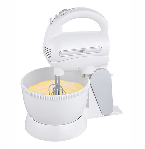 Camry | Mixer | CR 4213 | Mixer with bowl | 300 W | Number of speeds 5 | Turbo mode | White