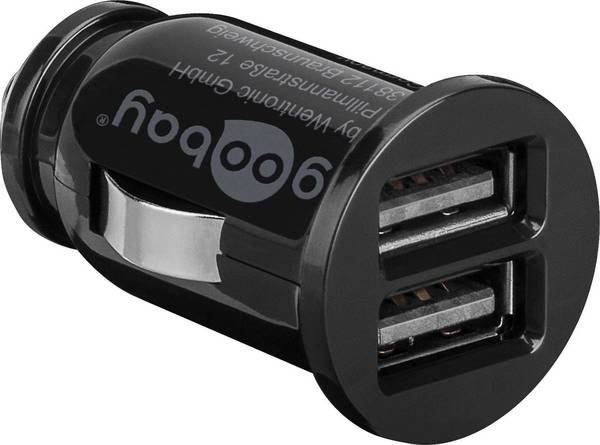Goobay | Dual USB car charger | 58912 | USB Mini Car Charger