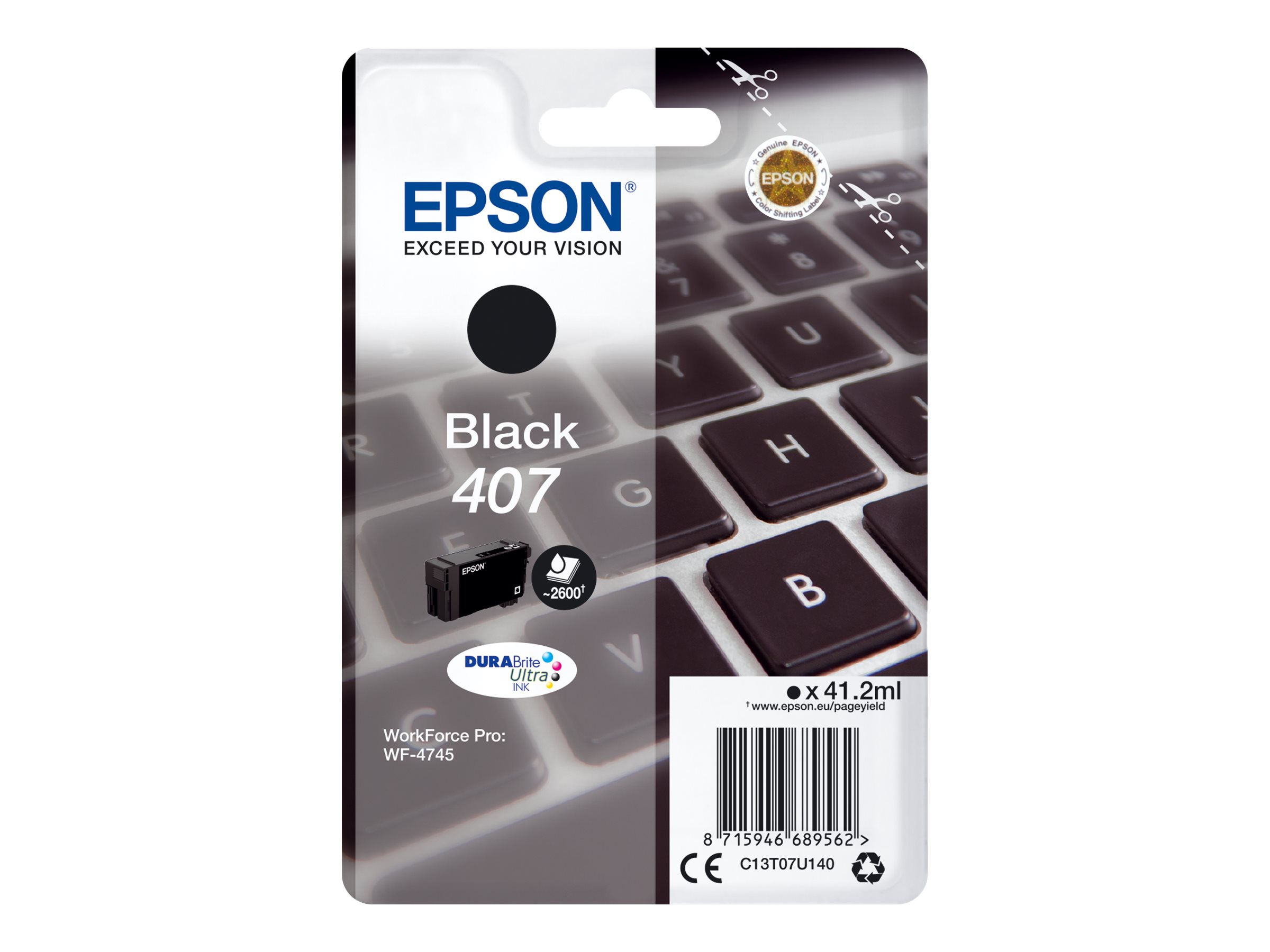 Epson WF-4745 Series | Ink Cartridge L Black | Ink Cartridge | Black - Image 2