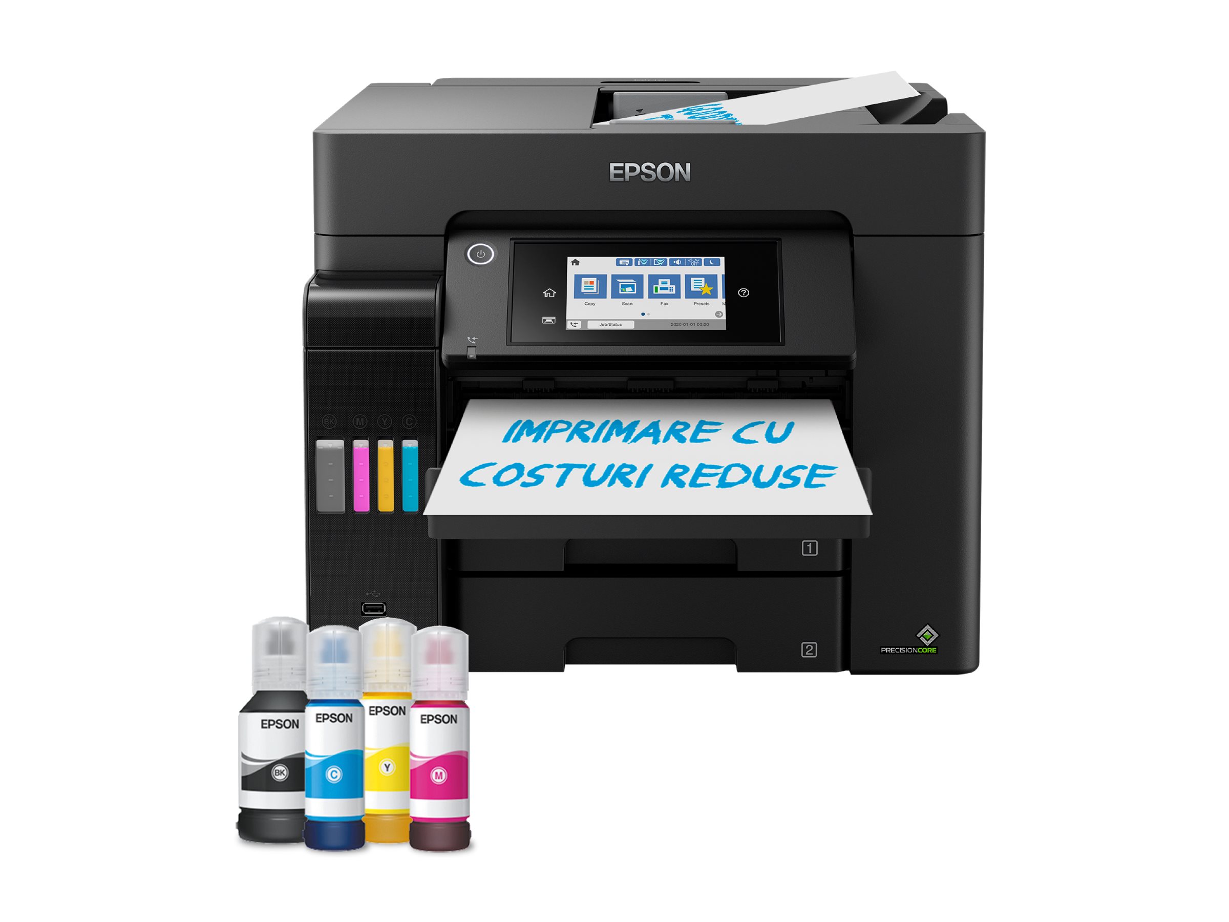 Epson Multifunctional Printer | EcoTank L6570 | Inkjet | Colour | Inkjet Multifunctional Printer | A4 | Wi-Fi | Black - Image 7