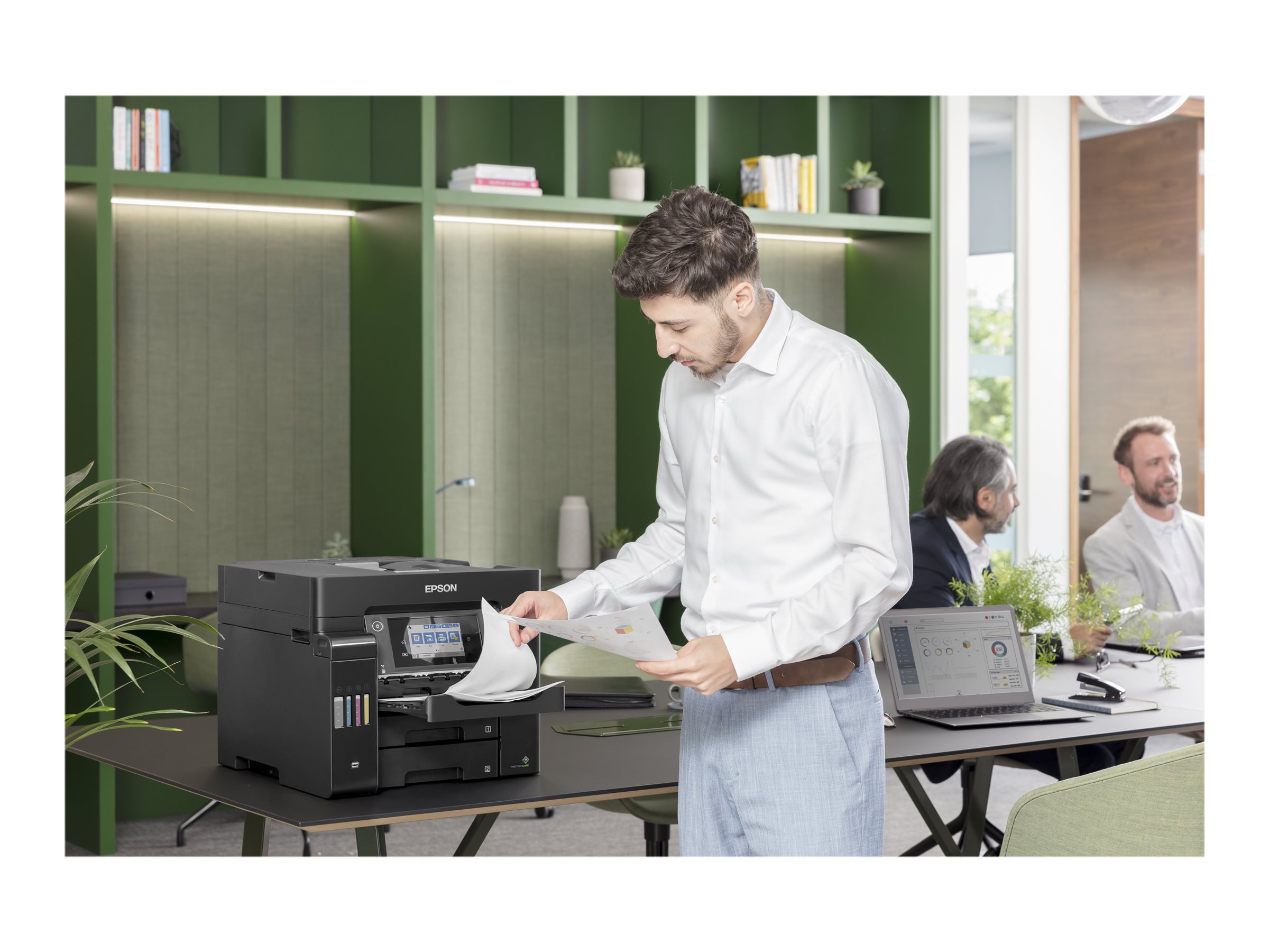 Epson Multifunctional Printer | EcoTank L6570 | Inkjet | Colour | Inkjet Multifunctional Printer | A4 | Wi-Fi | Black - Image 9