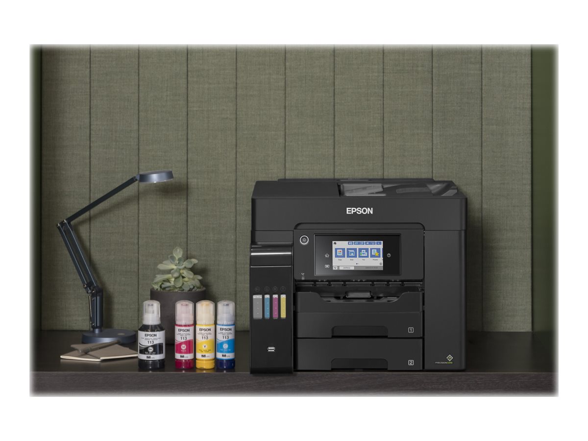 Epson Multifunctional Printer | EcoTank L6570 | Inkjet | Colour | Inkjet Multifunctional Printer | A4 | Wi-Fi | Black - Image 17