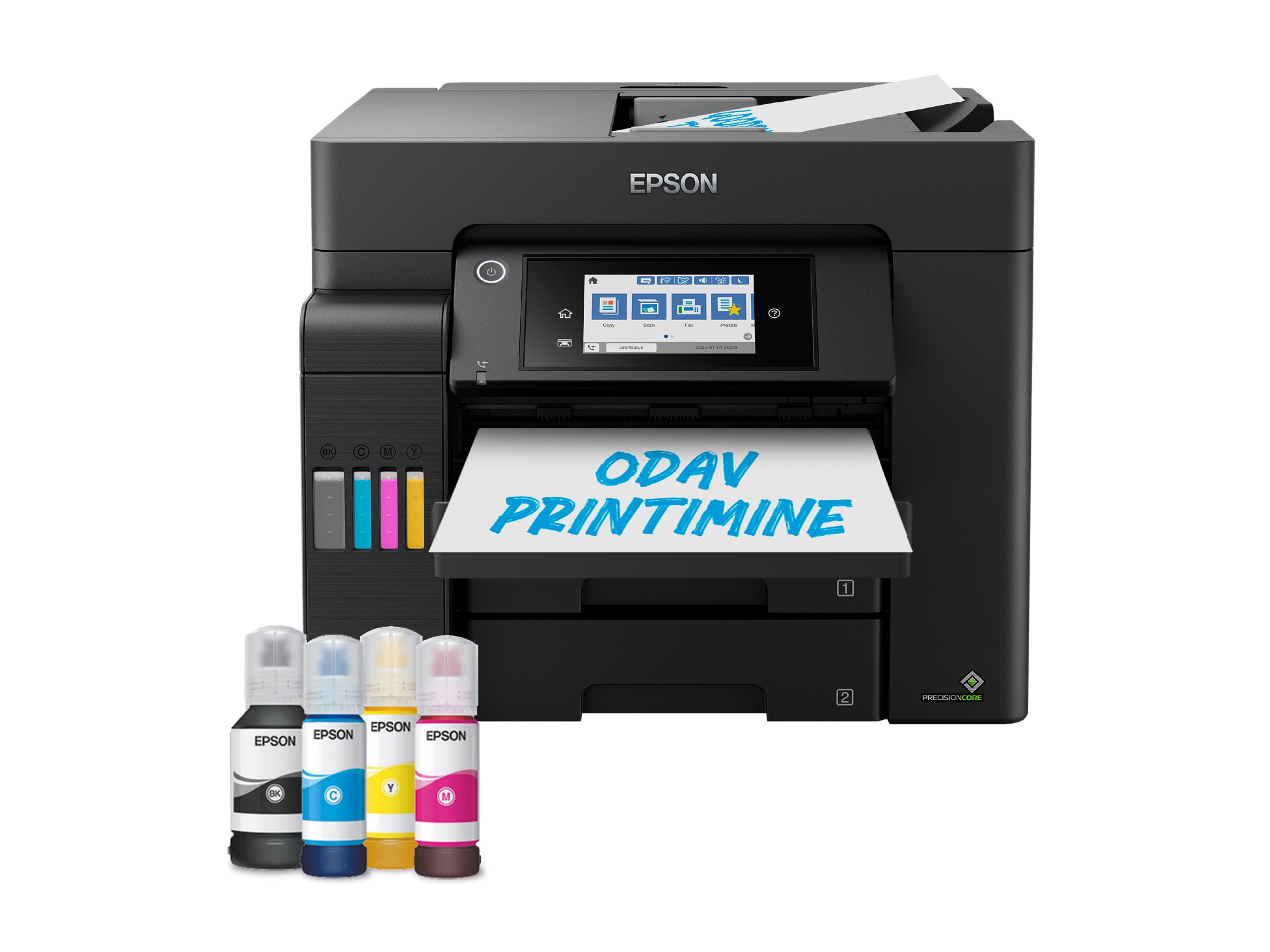 Epson Multifunctional Printer | EcoTank L6550 | Inkjet | Colour | Inkjet Multifunctional Printer | A4 | Wi-Fi | Black - Image 4