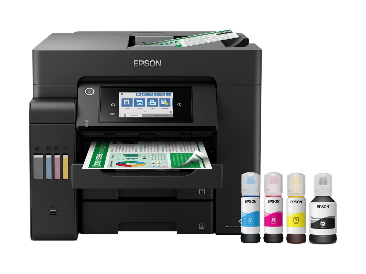 Epson Multifunctional Printer | EcoTank L6550 | Inkjet | Colour | Inkjet Multifunctional Printer | A4 | Wi-Fi | Black - Image 16