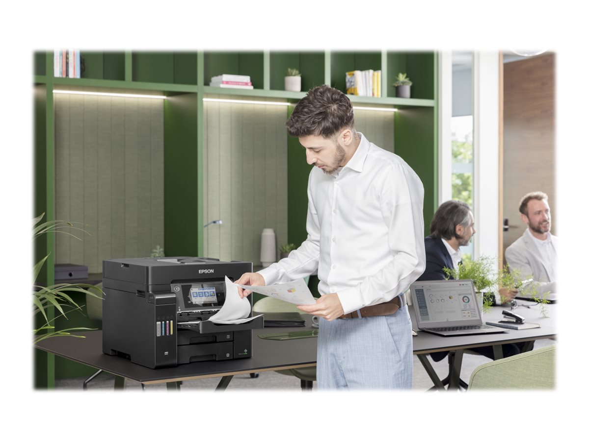 Epson Multifunctional Printer | EcoTank L6550 | Inkjet | Colour | Inkjet Multifunctional Printer | A4 | Wi-Fi | Black - Image 28