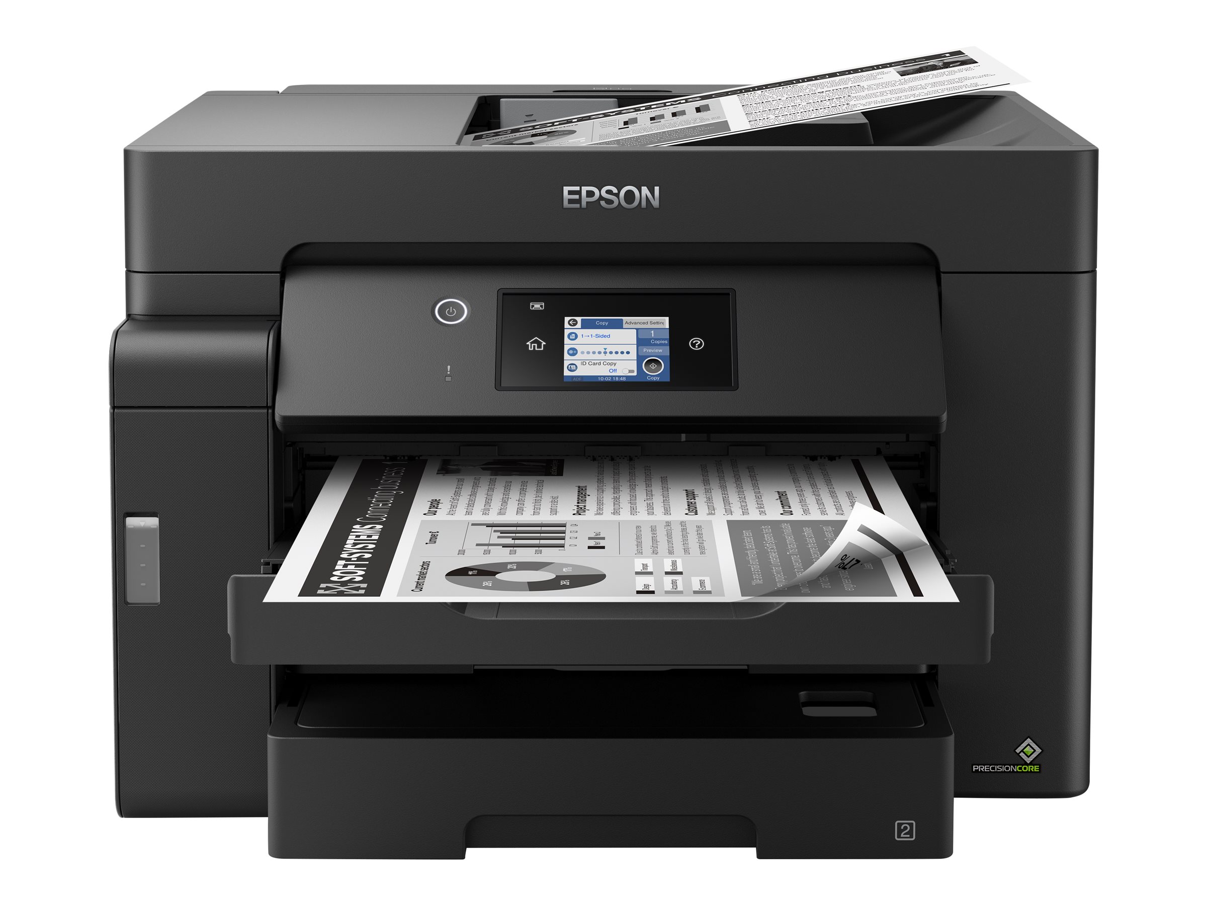 Epson Multifunctional Printer | EcoTank M15140 | Inkjet | Mono | Inkjet Multifunctional Printer | A3+ | Wi-Fi | Black - Image 6