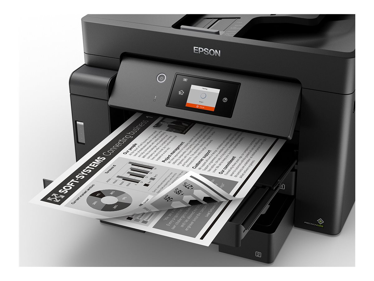 Epson Multifunctional Printer | EcoTank M15140 | Inkjet | Mono | Inkjet Multifunctional Printer | A3+ | Wi-Fi | Black - Image 13