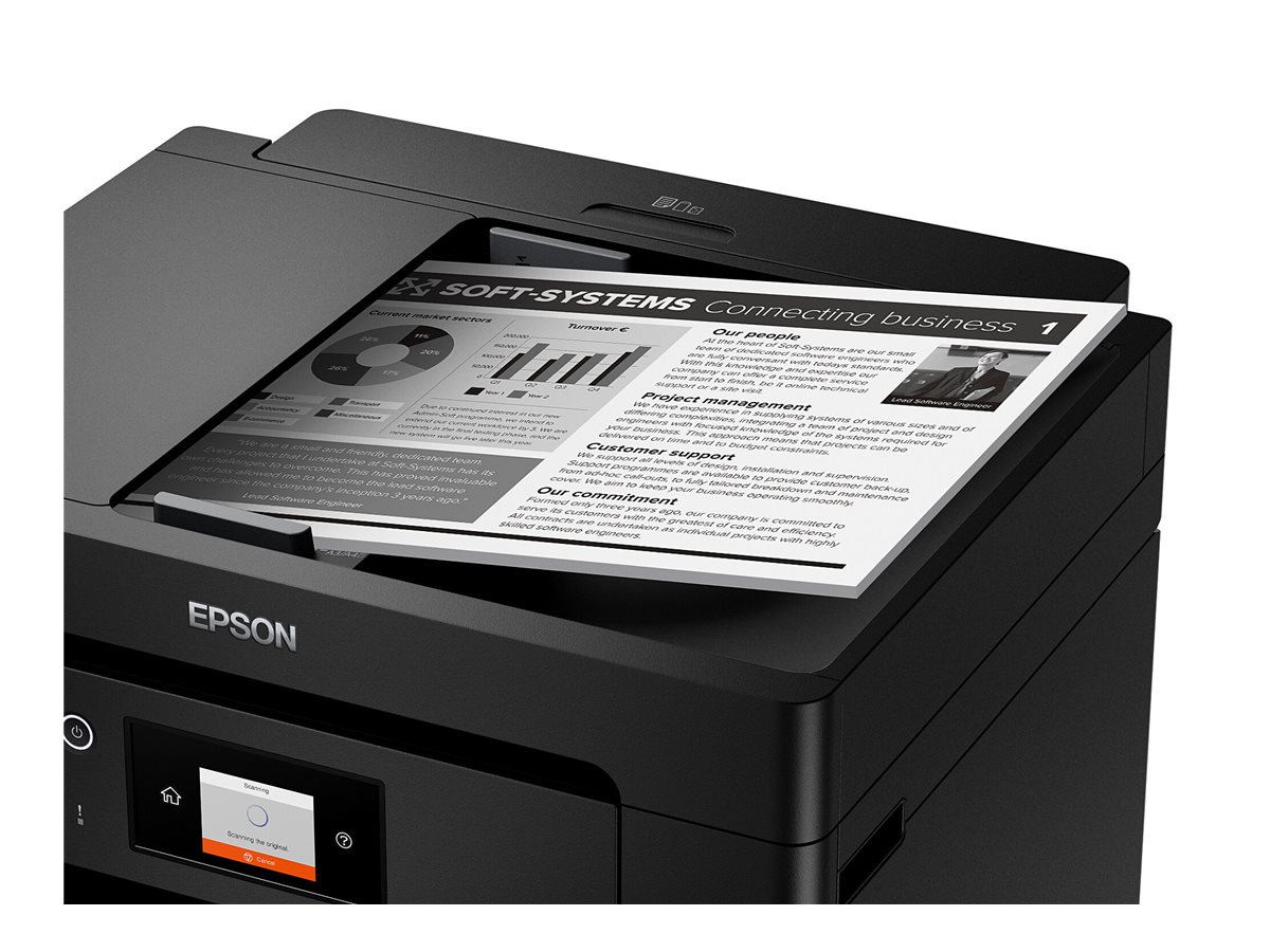 Epson Multifunctional Printer | EcoTank M15140 | Inkjet | Mono | Inkjet Multifunctional Printer | A3+ | Wi-Fi | Black - Image 14