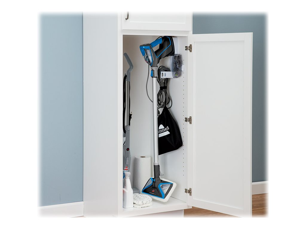 Bissell | Steam Mop | PowerFresh Slim Steam | Power 1500 W | Steam pressure Not Applicable. Works with Flash Heater Technology bar | Water tank capacity 0.3 L | Blue - Image 22