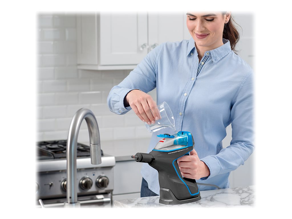 Bissell | Steam Mop | PowerFresh Slim Steam | Power 1500 W | Steam pressure Not Applicable. Works with Flash Heater Technology bar | Water tank capacity 0.3 L | Blue - Image 23