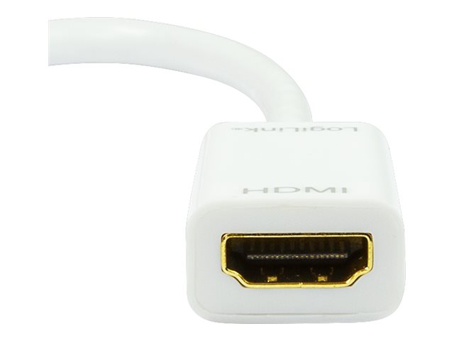 Logilink | Adapter Mini DisplayPort to HDMI with Audio: | Grey | Mini DisplayPort | HDMI A | 0.1 m - Image 5