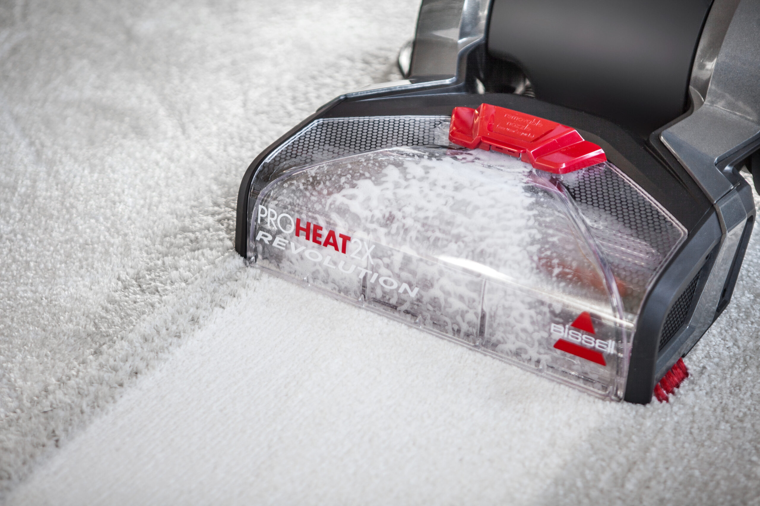 Bissell | Carpet Cleaner | ProHeat 2x Revolution | Corded operating | Handstick | Washing function | 800 W | Red/Titanium | Warranty 24 month(s) - Image 10