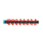 Bissell | Area rug and carpet brush roll | No ml | 1 pc(s) | Red/Black
