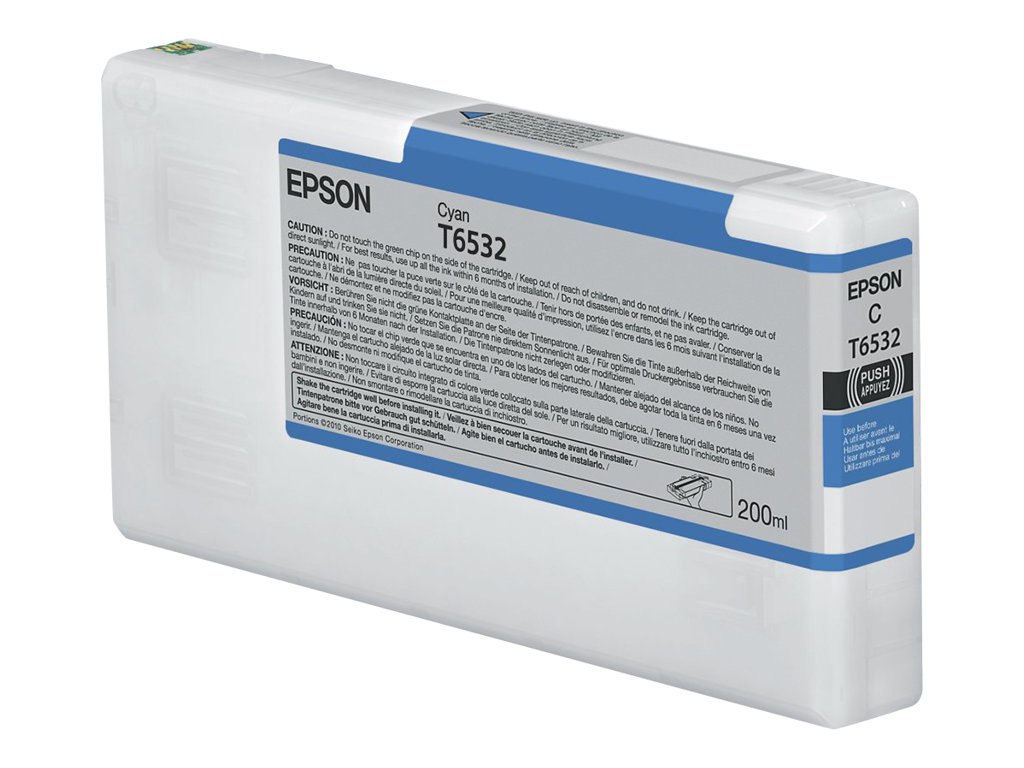 Epson Ink Cartridge | T6532 | Ink Cartridge | Cyan - Image 2