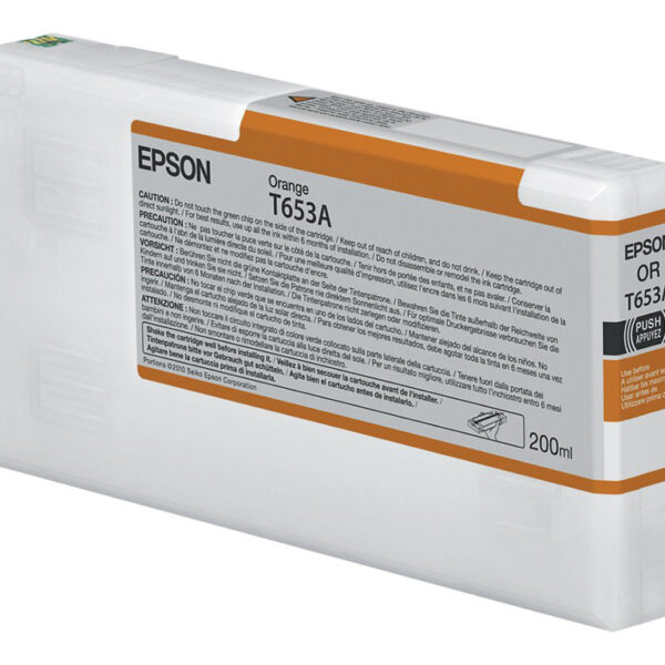 Epson T653A | Ink Cartridge | Orange