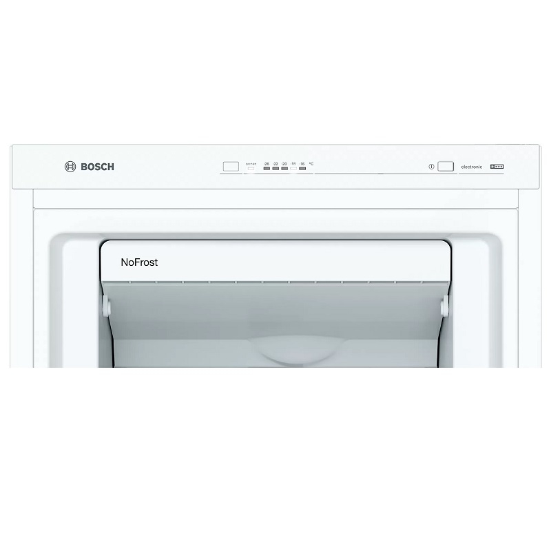 Bosch | Freezer | GSN29VWEP | Energy efficiency class E | Upright | Free standing | Height 161 cm | Total net capacity 200 L | No Frost system | Display | White - Image 4
