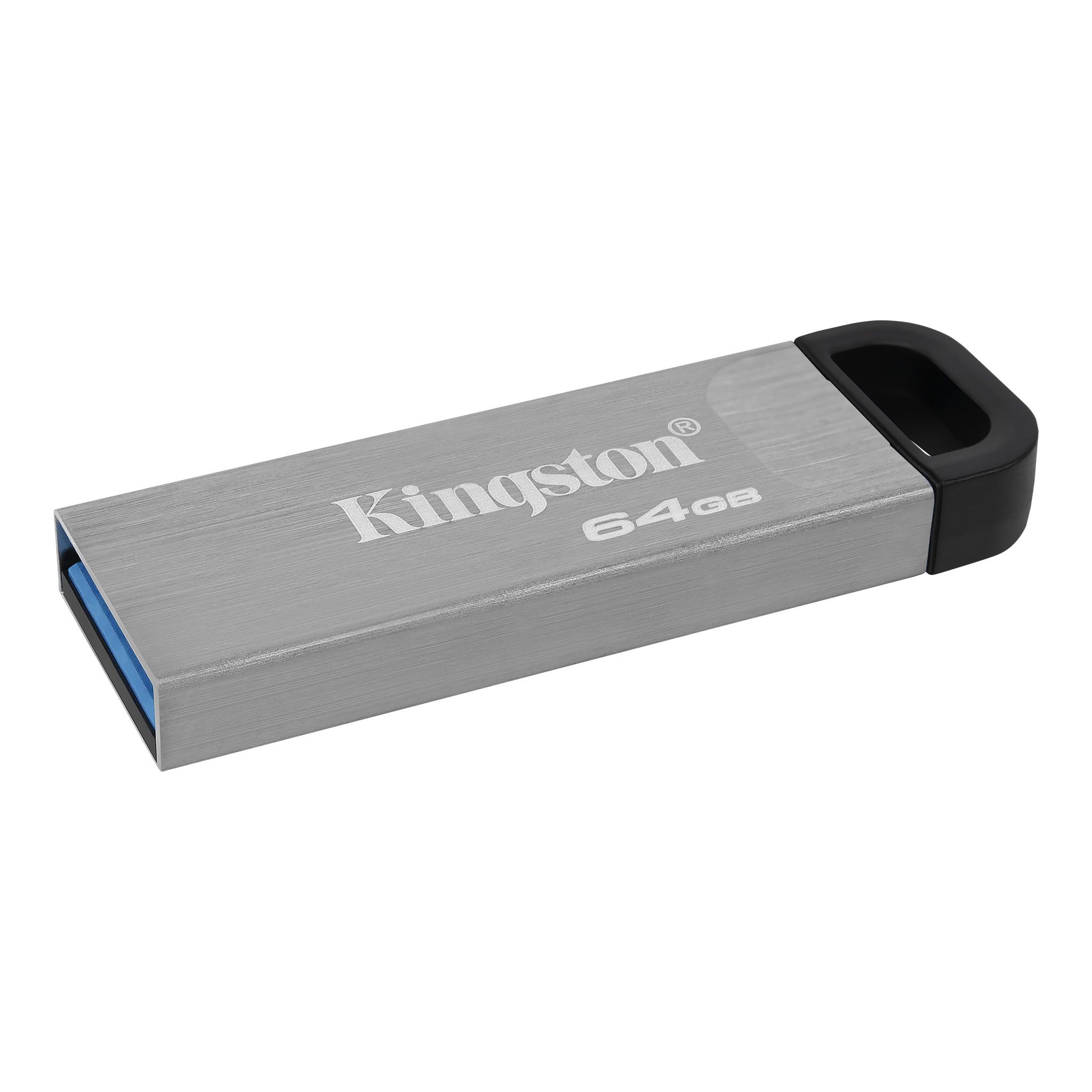 Kingston | USB Flash Drive | DataTraveler Kyson | 64 GB | USB 3.2 Gen 1 | Black/Grey - Image 3