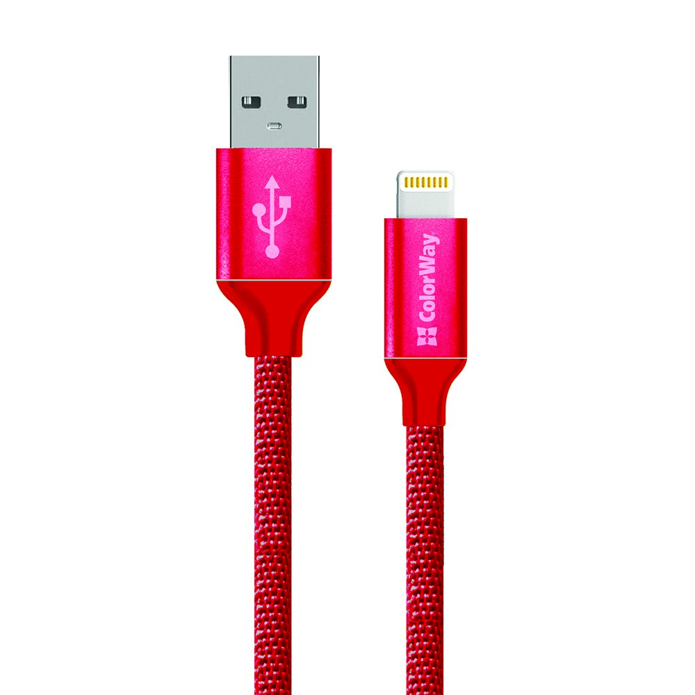 ColorWay | Data Cable | Apple Lightning | Charging cable | 2.1 A - Image 2