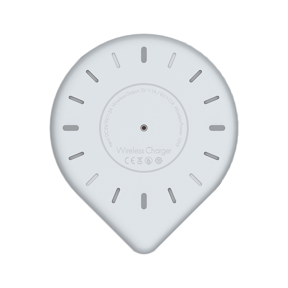 ColorWay | Wireless Charger | Qi Fast Charger & LED bedside lamp | 1xUSB - Image 6