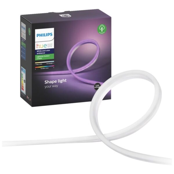 Philips Hue | Lightstrip | Hue White and Colour Ambiance | White and colored light