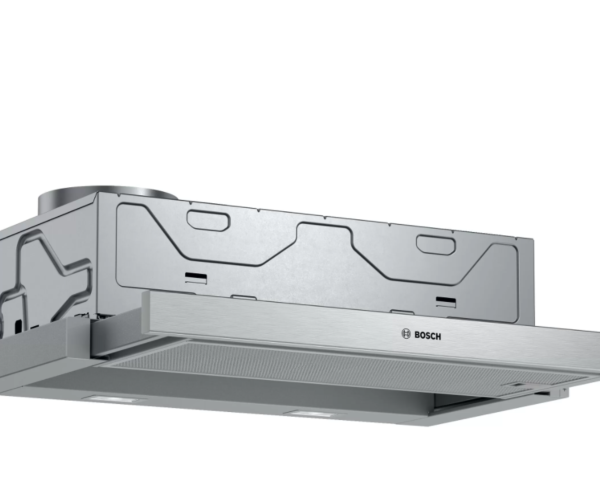 Bosch | Hood Serie 4 | DFM064A53 | Telescopic | Energy efficiency class A | Width 60 cm | 270 m³/h | Push Buttons | LED | Silver
