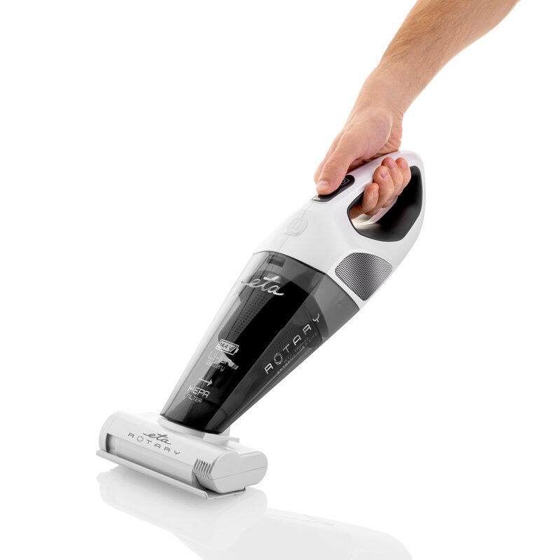 ETA | Vacuum cleaner | Rotary ETA142590000 | Cordless operating | Handheld | - W | 14.4 V | Operating time (max) 25 min | White | Warranty 24 month(s) | Battery warranty 6 month(s) - Image 4