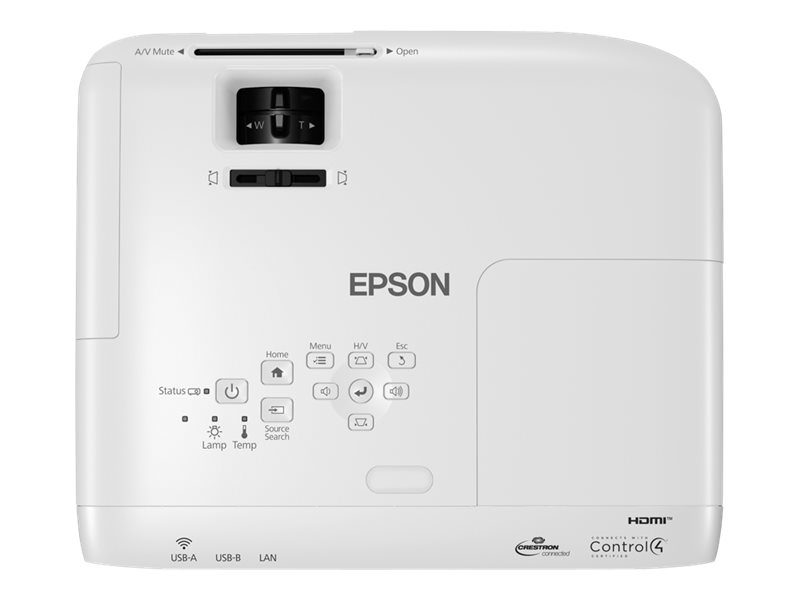 Epson | EB-W49 | WXGA (1280x800) | 3800 ANSI lumens | White | Lamp warranty 12 month(s) - Image 16