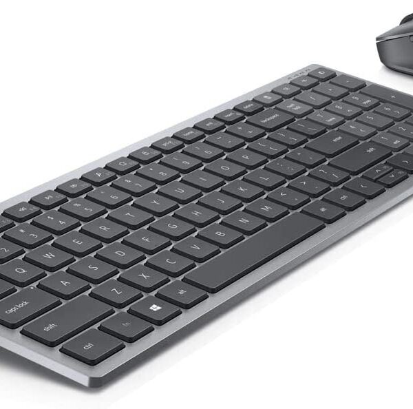 Dell | Keyboard and Mouse | KM7120W | Keyboard and Mouse Set | Wireless | Batteries included | EN/LT | Bluetooth | Titan Gray | Wireless connection