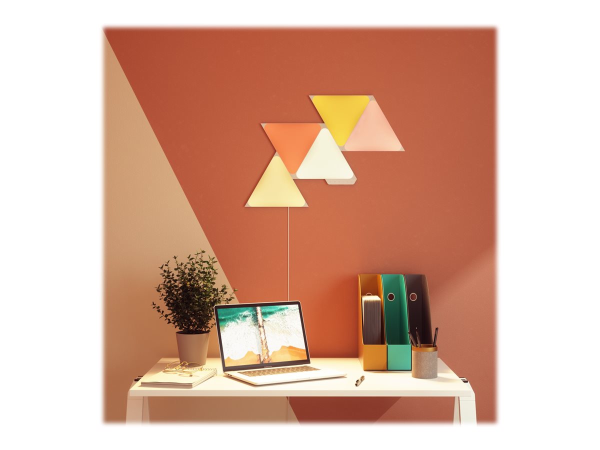 Nanoleaf | Shapes Triangles Starter Kit (15 panels) | 1.5 W | 16M+ colours - Image 6