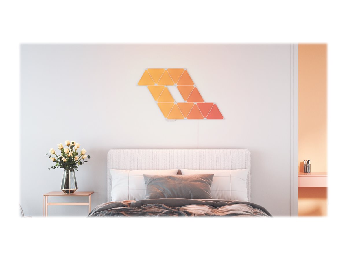 Nanoleaf | Shapes Triangles Starter Kit (15 panels) | 1.5 W | 16M+ colours - Image 8
