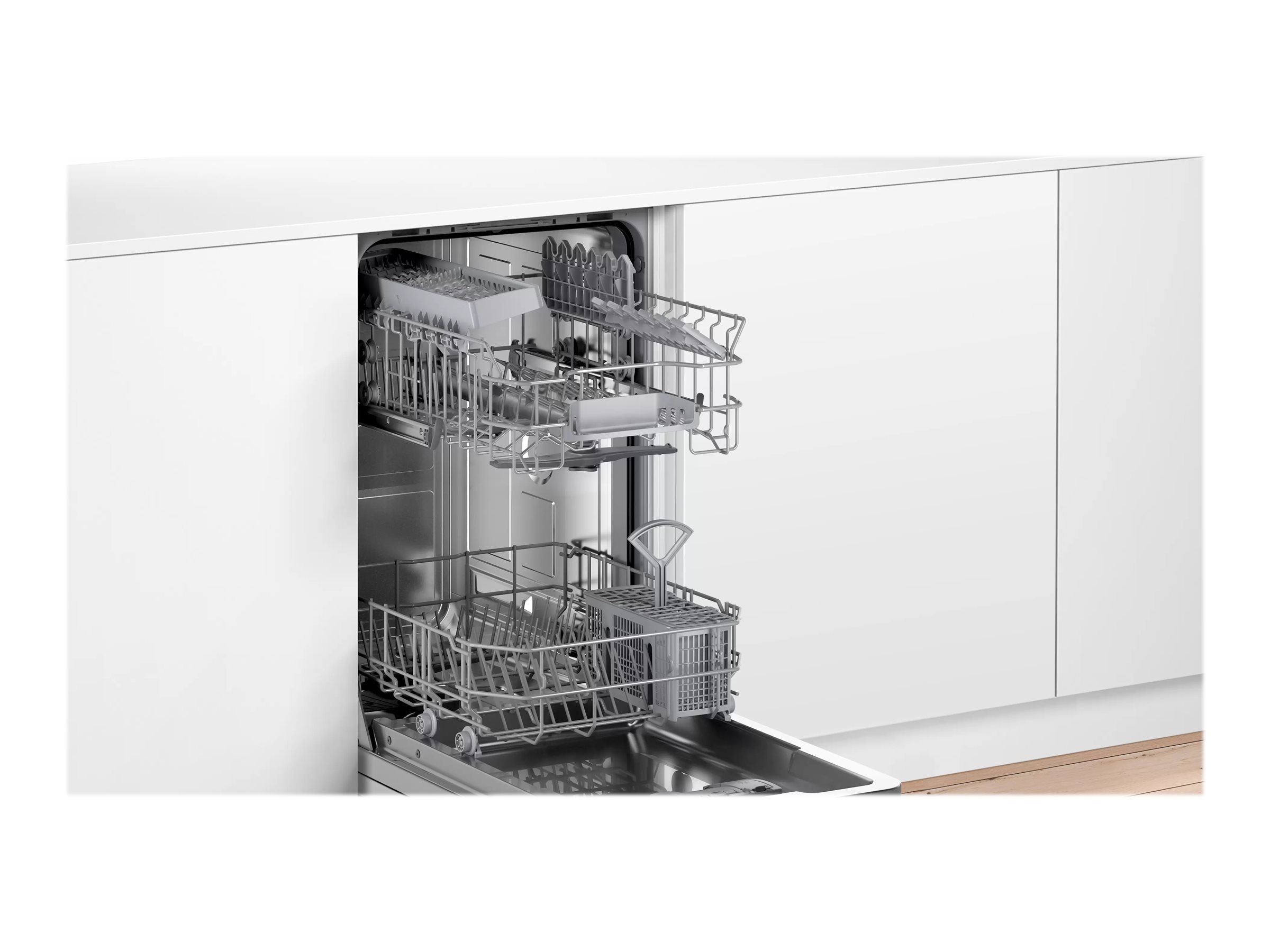 Serie 2 Dishwasher | SPV2IKX10E | Built-in | Width 45 cm | Number of place settings 9 | Number of programs 5 | Energy efficiency class F | AquaStop function | Does not apply - Image 10