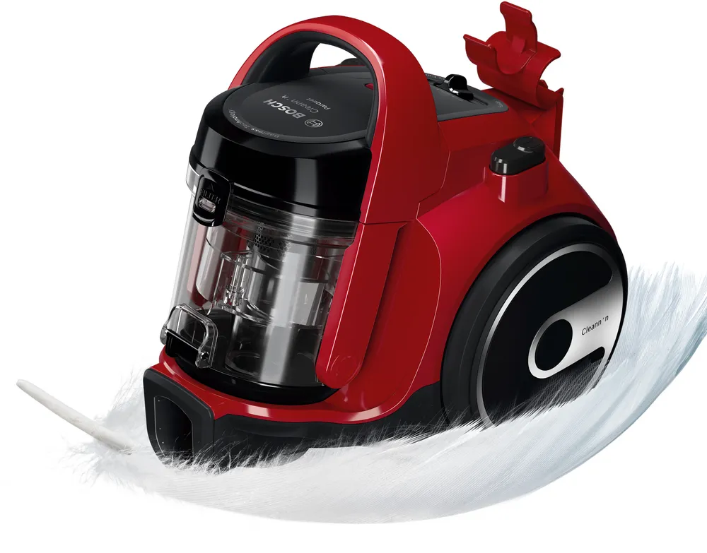 Bosch | Vacuum Cleaner | BGC05AAA2 Serie 2 | Bagless | Power 700 W | Dust capacity 1.5 L | Red - Image 3