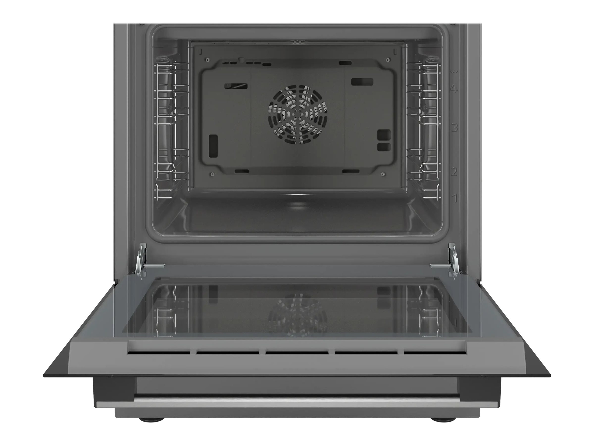 Bosch | Cooker | HKR39A250U | Hob type Vitroceramic | Oven type Electric | Stainless steel | Width 60 cm | Electronic ignition | Grilling | LED | Depth 60 cm | 66 L - Image 4