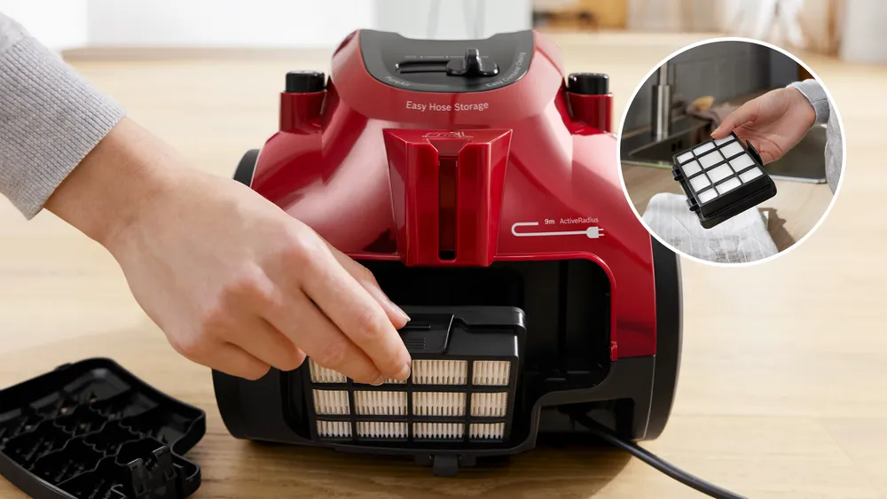 Bosch | Vacuum Cleaner | BGC05AAA2 Serie 2 | Bagless | Power 700 W | Dust capacity 1.5 L | Red - Image 13