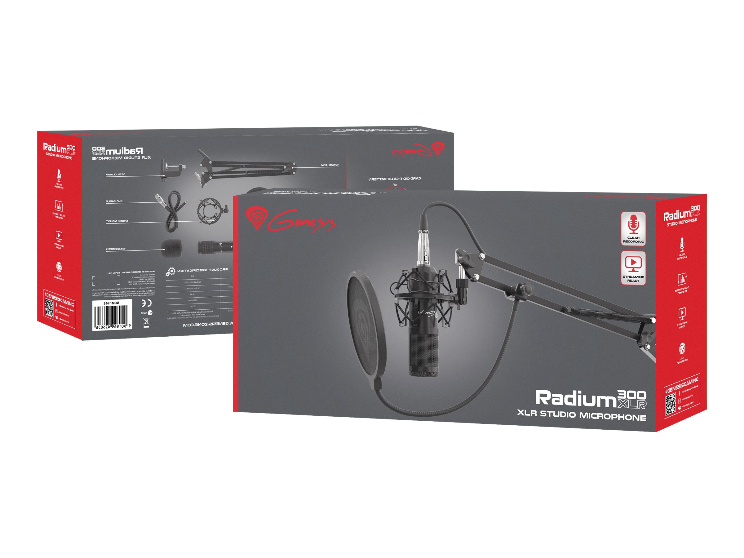 Genesis | Gaming Microphone | Radium 300 | Black | Wired - Image 11