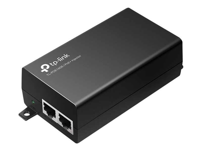 TP-LINK | PoE+ Injector Adapter | TL-POE160S | 10/100/1000 Mbit/s | Ethernet LAN (RJ-45) ports 1x10/100/1000Mbps RJ45 data-in port, 1x10/100/1000Mbps RJ45 power and data-out port - Image 4