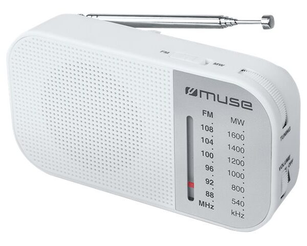 Muse | M-025 RW | Portable radio | White