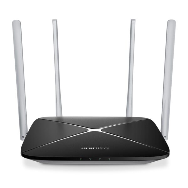 AC1200 Dual Band Wireless Router | AC12 | 802.11ac | 300+867 Mbit/s | 10/100 Mbit/s | Ethernet LAN (RJ-45) ports 3 | Mesh Support No | MU-MiMO No | No mobile broadband | Antenna type 4xFixed | No