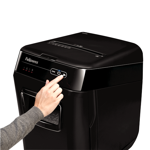Cross-Cut | AutoMax 200C | Black | Paper shredding | Shredding CDs | Credit cards shredding - Image 3