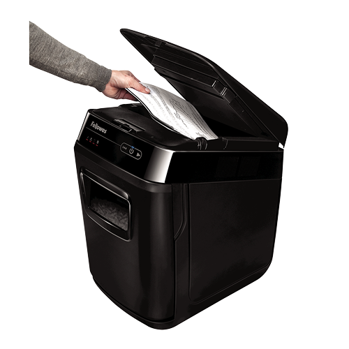 Cross-Cut | AutoMax 200C | Black | Paper shredding | Shredding CDs | Credit cards shredding - Image 5