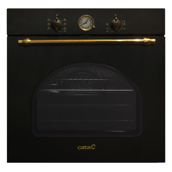 CATA | Oven | MRA 7108 BK | 60 L | Multifunctional | Manual | Knobs | Height 59.5 cm | Width 59.5 cm | Black Glass