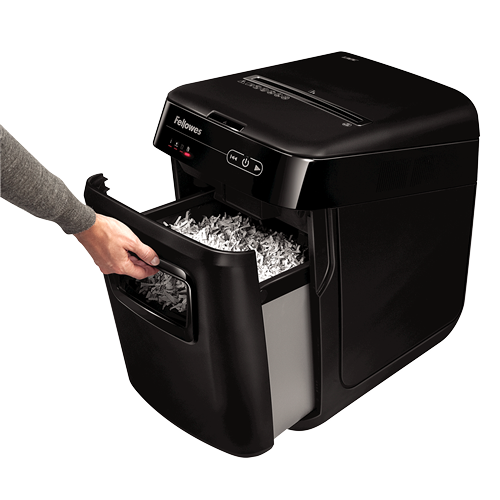 Cross-Cut Shredder | AutoMAX 150C | Black | Paper shredding | Shredding CDs | Credit cards shredding | Auto Feed - Image 3