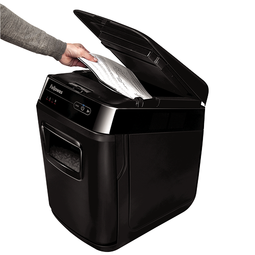 Cross-Cut Shredder | AutoMAX 150C | Black | Paper shredding | Shredding CDs | Credit cards shredding | Auto Feed - Image 5
