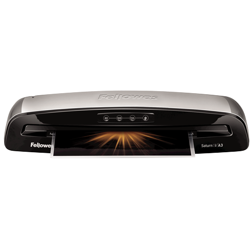 Silver/Black | Laminator Saturn 3i A3