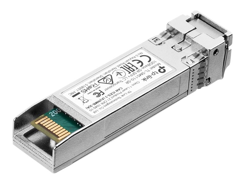 TP-LINK | 10GBase-SR SFP+ LC Transceiver | TL-SM5110-SR | SFP+ Transceiver | Multi-Mode Fiber | LC/UPC | 10000 Mbit/s | Wavelength 850 nm | 0 to 70 - Image 2