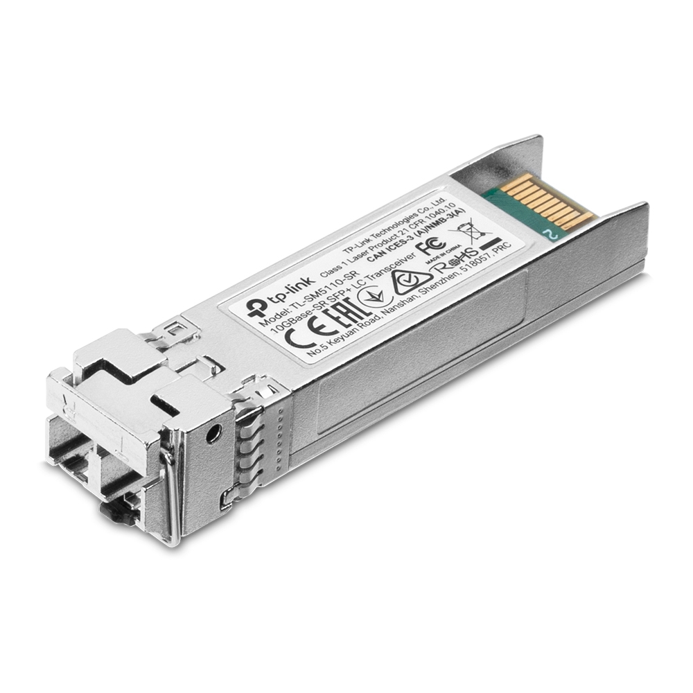 TP-LINK | 10GBase-SR SFP+ LC Transceiver | TL-SM5110-SR | SFP+ Transceiver | Multi-Mode Fiber | LC/UPC | 10000 Mbit/s | Wavelength 850 nm | 0 to 70 - Image 3