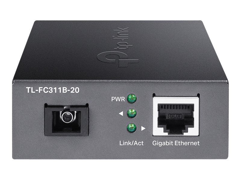 TP-LINK | Gigabit Single-Mode WDM Media Converter | TL-FC311B-20 | Gigabit SC Fiber Port | 10/100/1000 Mbps RJ45 Port (Auto MDI/MDIX) - Image 8