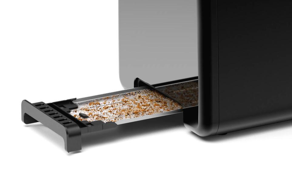 Bosch | DesignLine Toaster | TAT3P423 | Power 970 W | Number of slots 2 | Housing material Stainless steel | Black - Image 9